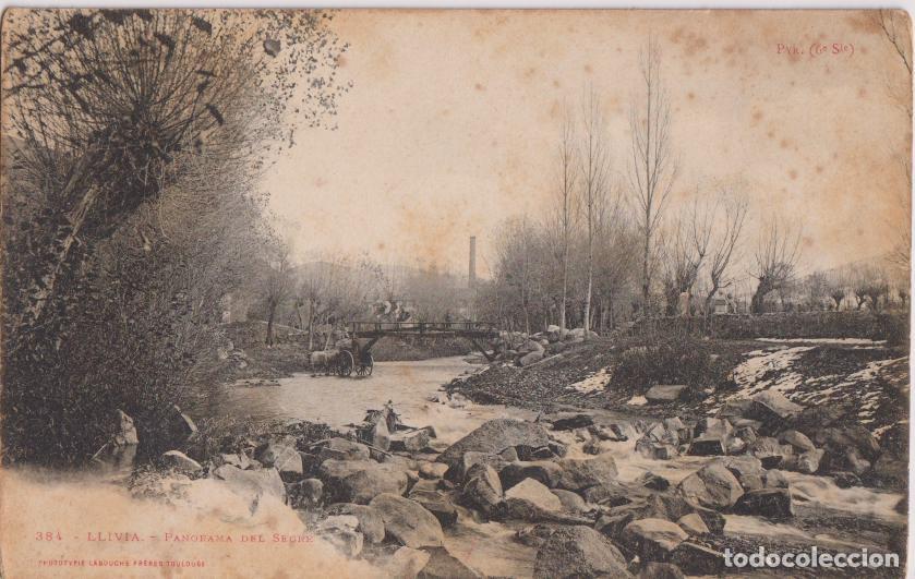 Postales: LLIVIA, PANOR&Aacute;MICA DEL SEGRE - FOTOTYPIE LABOUCHE FRERES TOULOUSE N&ordm;384 - S/C