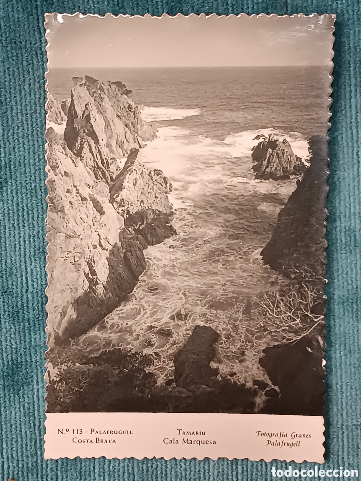 Postales: N&deg;113 PALAFRUGELL. COSTA BRAVA. TAMARIU