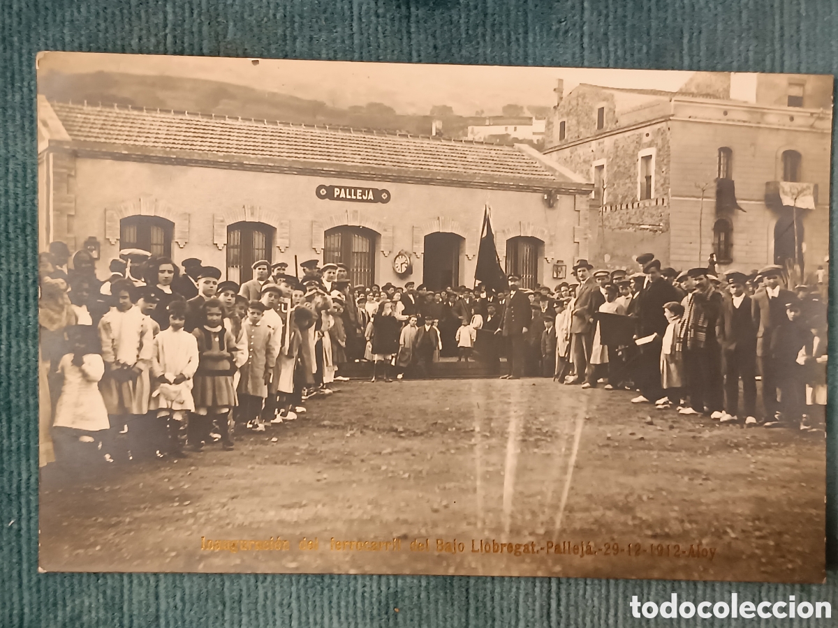 Postales: Pallej&agrave;. 29-12-1912. Aloy