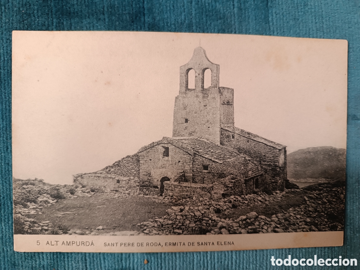 Postales: 5 ALT AMPURD&Aacute;. SANT PERE DE RODA, ERMITA DE SANTA ELENA