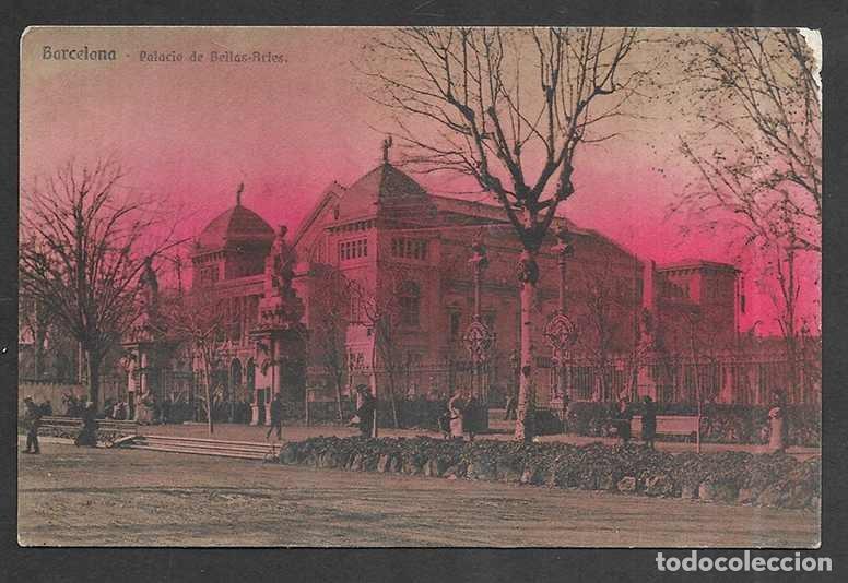 Postcards: Postal. Barcelona - Palacio de Bellas Artes Editeur M. O. S. 1917