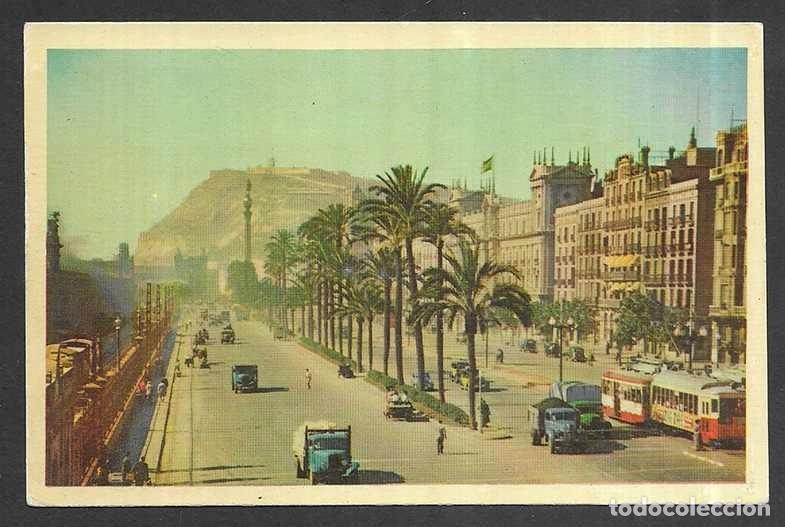 Postales: Postal. Barcelona - 4 Paseo de Col&oacute;n. Heliotipia Art&iacute;stica Espa&ntilde;ola