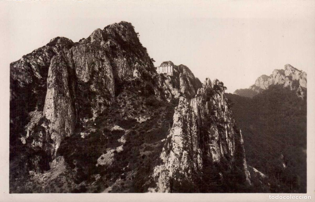 Postales: TARJETA POSTAL BERGA SANTAURIO DE NTRA. SE&Ntilde;ORA DE QUERALT FOTO BELFO