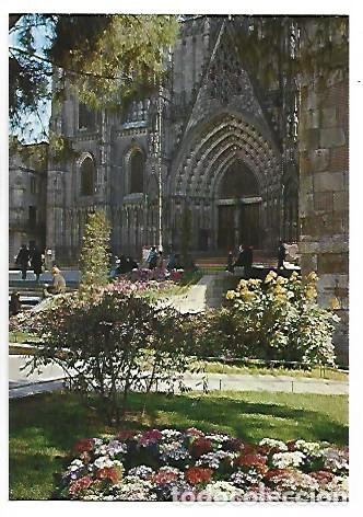 Postales: CATEDRAL. ENTRADA PRINCIPAL / CATHEDRAL. PRINCIPAL ENTRANCE.- BARCELONA