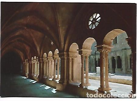 Postales: CLAUSTRO, ALA ROMANICA, SIGLO XIII.- MONASTERIO DE SANTA MARIA DE VALLBONA