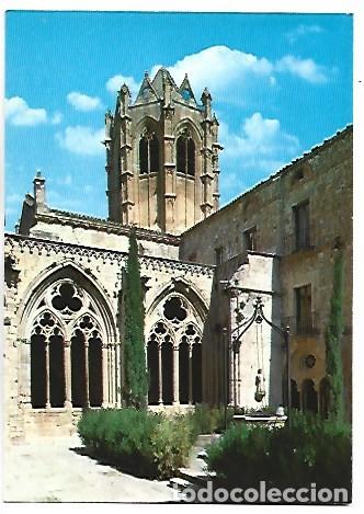 Postales: CLAUSTRE GOTIC I CAMPANAR, S. XIV.- SANTA MARIA DE VALLBONA