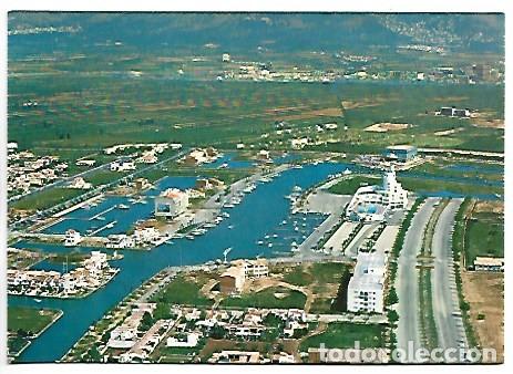 Postales: VISTA AEREA.- COSTA BRAVA.- AMPURIABRAVA / GIRONA