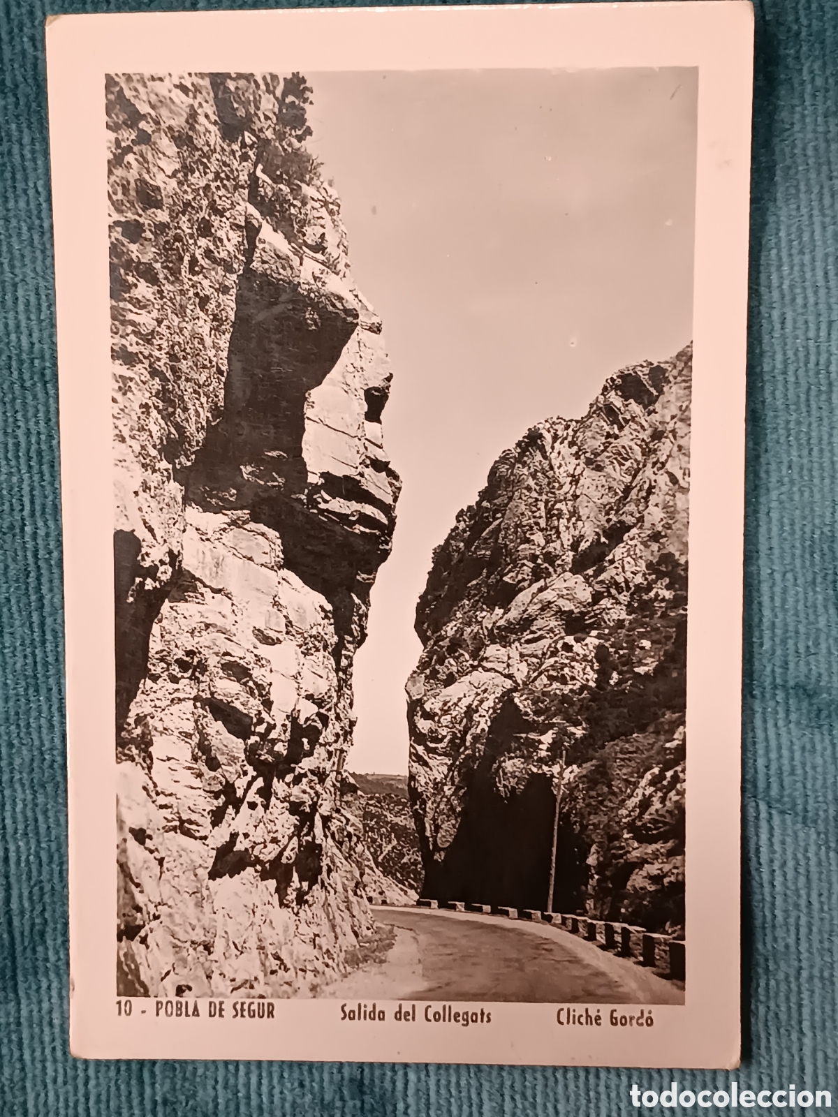 Postales: 10 POBLA DE SEGUR. Salida de Collegats