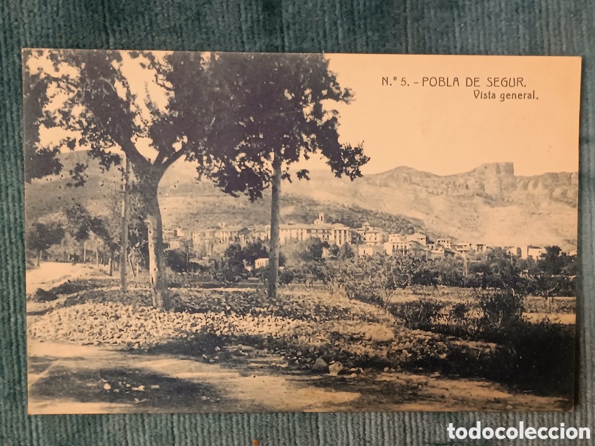 Postales: N&deg;5 POBLA DE SEGUR. Vista general