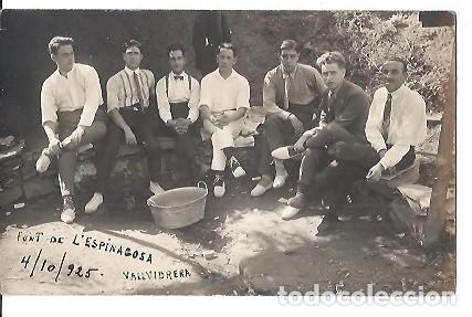 Postales: ANTIGUA POSTAL VALLVIDRERA FONT DE L'ESPINAGOSA 1925