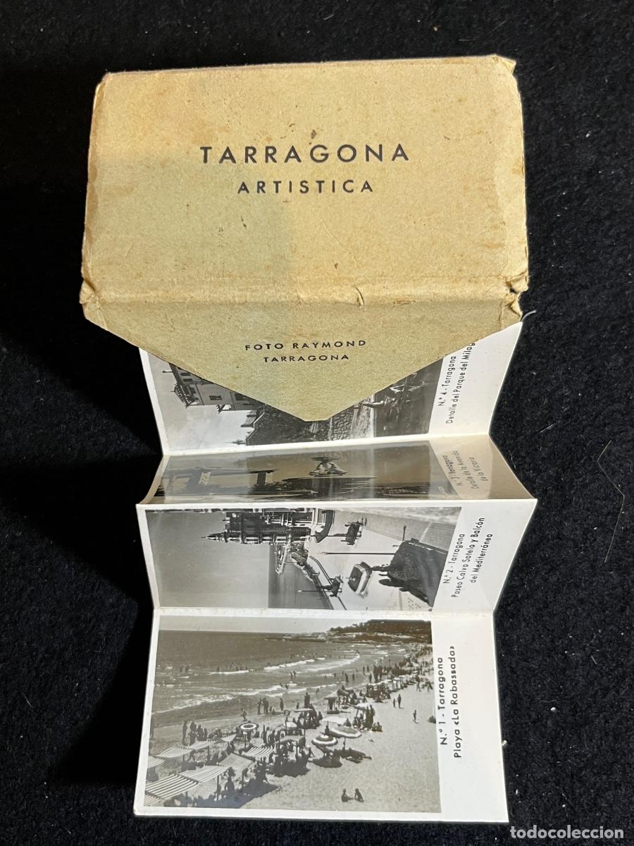 Postales: Antiguo desplegable Tarragona Art&iacute;stica Foto Raymond postales a&ntilde;os 50 Rabassada