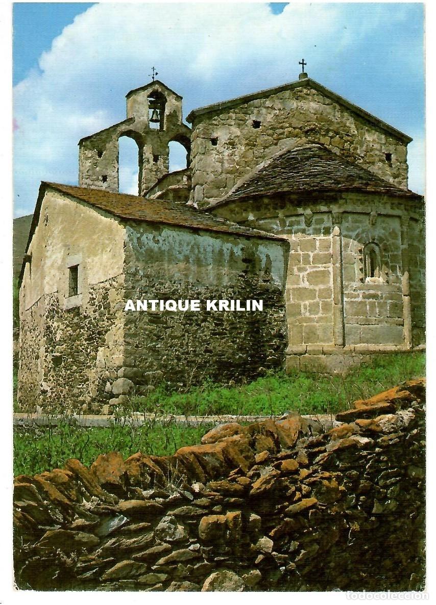Postales: GUILS DE CERDANYA N&ordm; 19 IGLESIA ROMANICA / EDI. SICILIA LUJO / SIN FRANQUEAR PERO ESCRITA