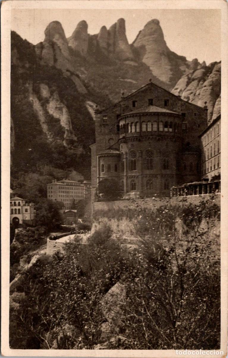 Postales: Montserrat - &Aacute;bside del Monasterio - Fotogr&aacute;fica - Sin datos - Sin leyenda - 136x87mm