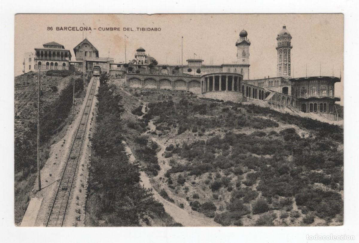 Postales: BARCELONA CUMBRE DEL TIBIDABO NUMERO 86 MISSE HNS. NUEVA SIN ESCRIBIR VER REVERSO