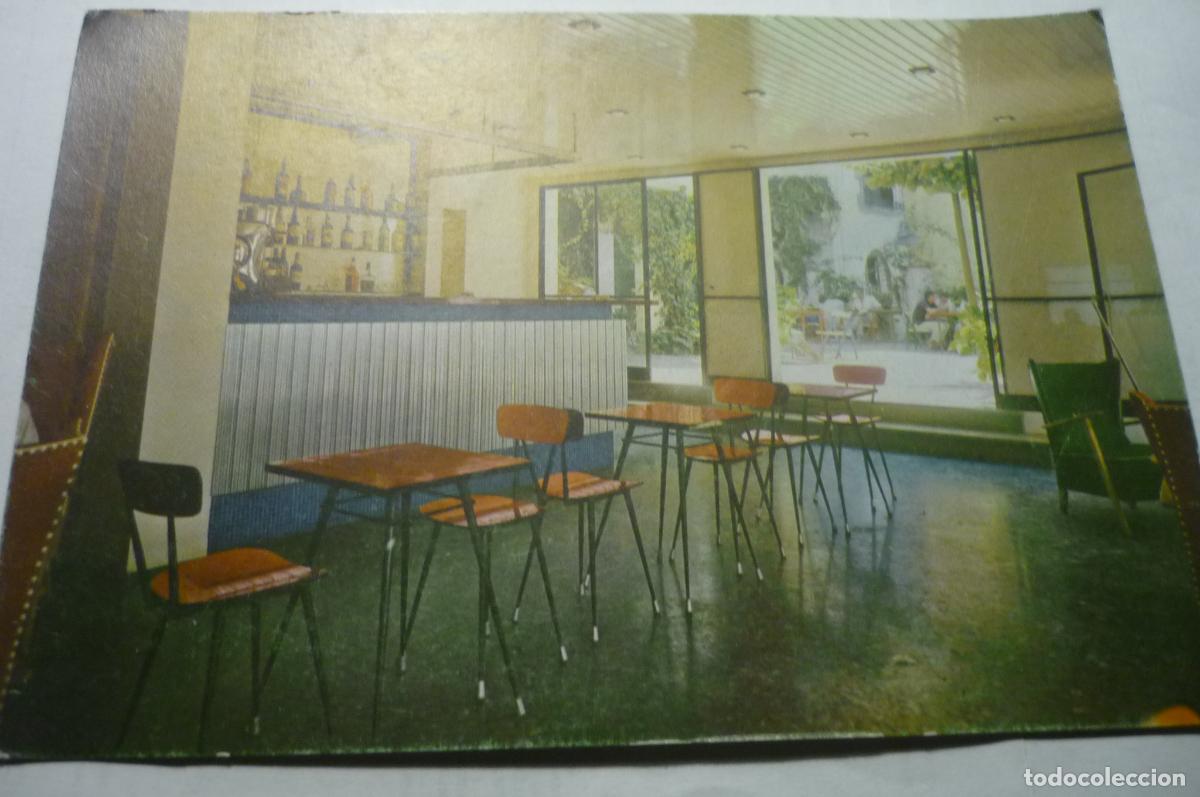 Postales: postal tossa de mar hotel l&acute;hostalet -salon bar