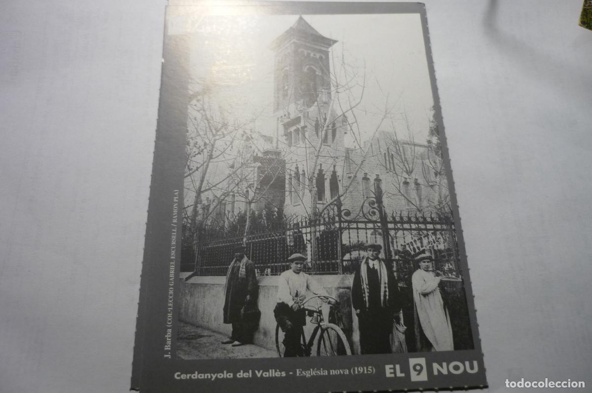 Postales: tarjeta postal reproduc. iglesia -cerdanyola del valles colecc, el 9