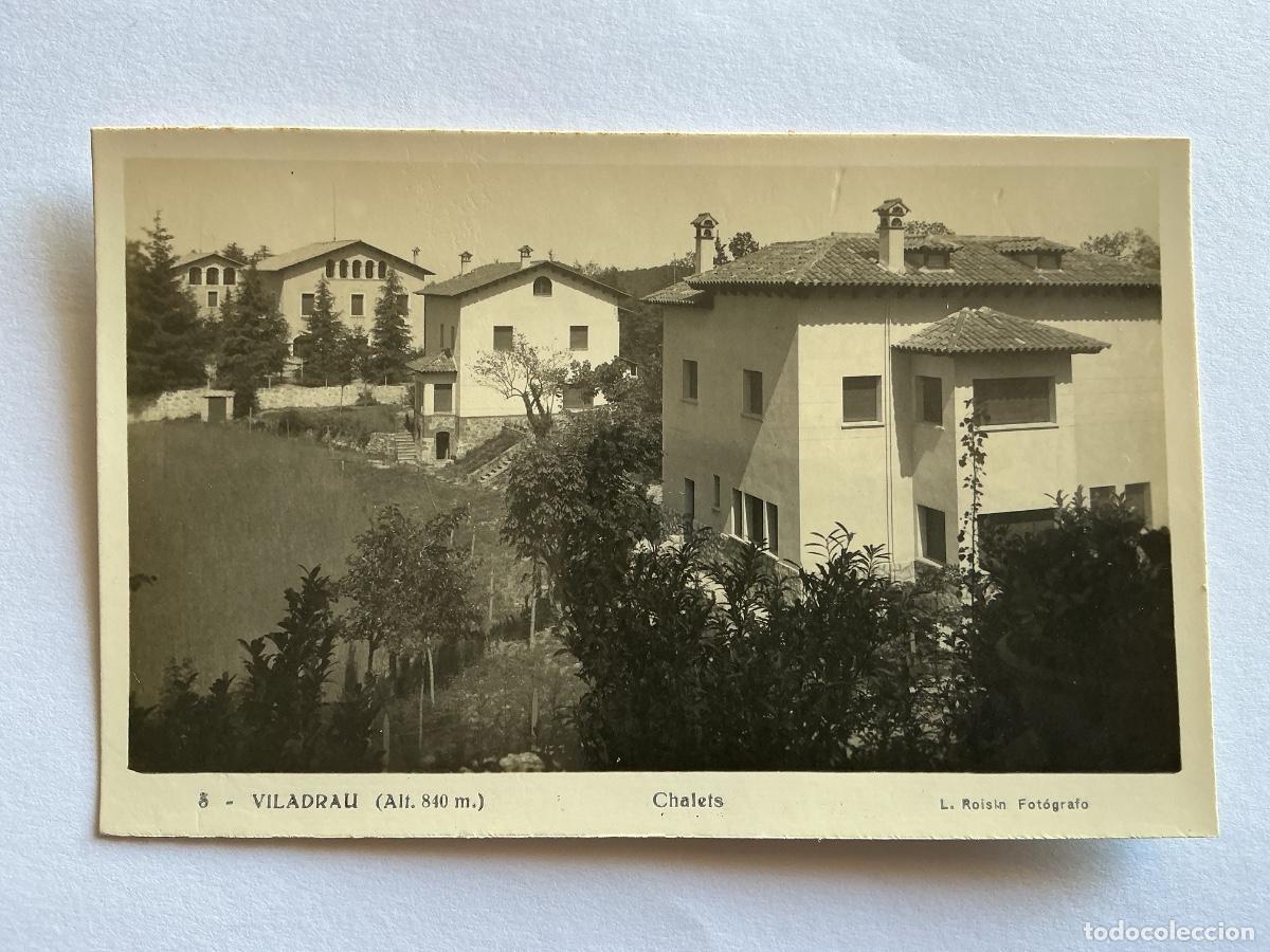 Cartes Postales: POSTAL FOTOGR&Aacute;FICA ROISIN 3 o 6 CHALETS VILADRAU GERONA GIRONA