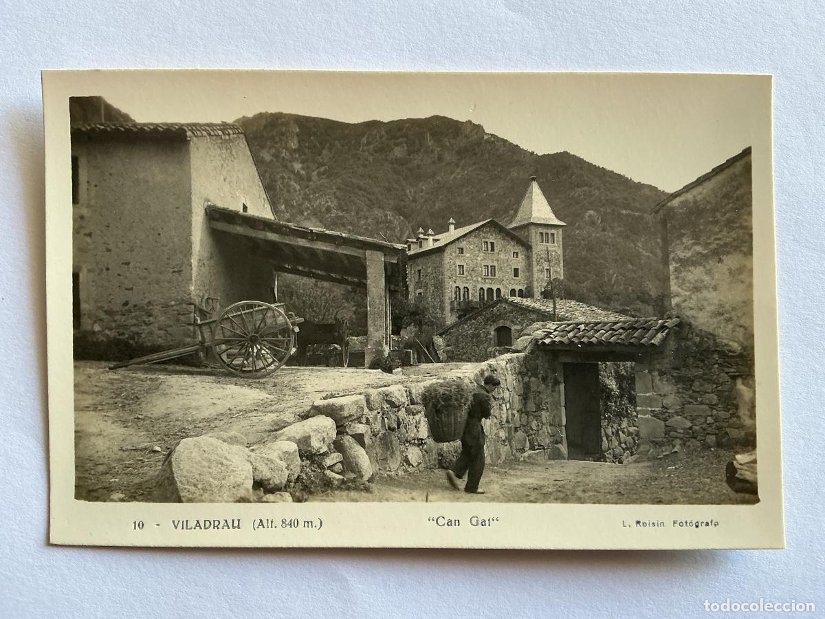 Postkarten: POSTAL FOTOGR&Aacute;FICA ROISIN 10 CAN GAT VILADRAU GERONA GIRONA