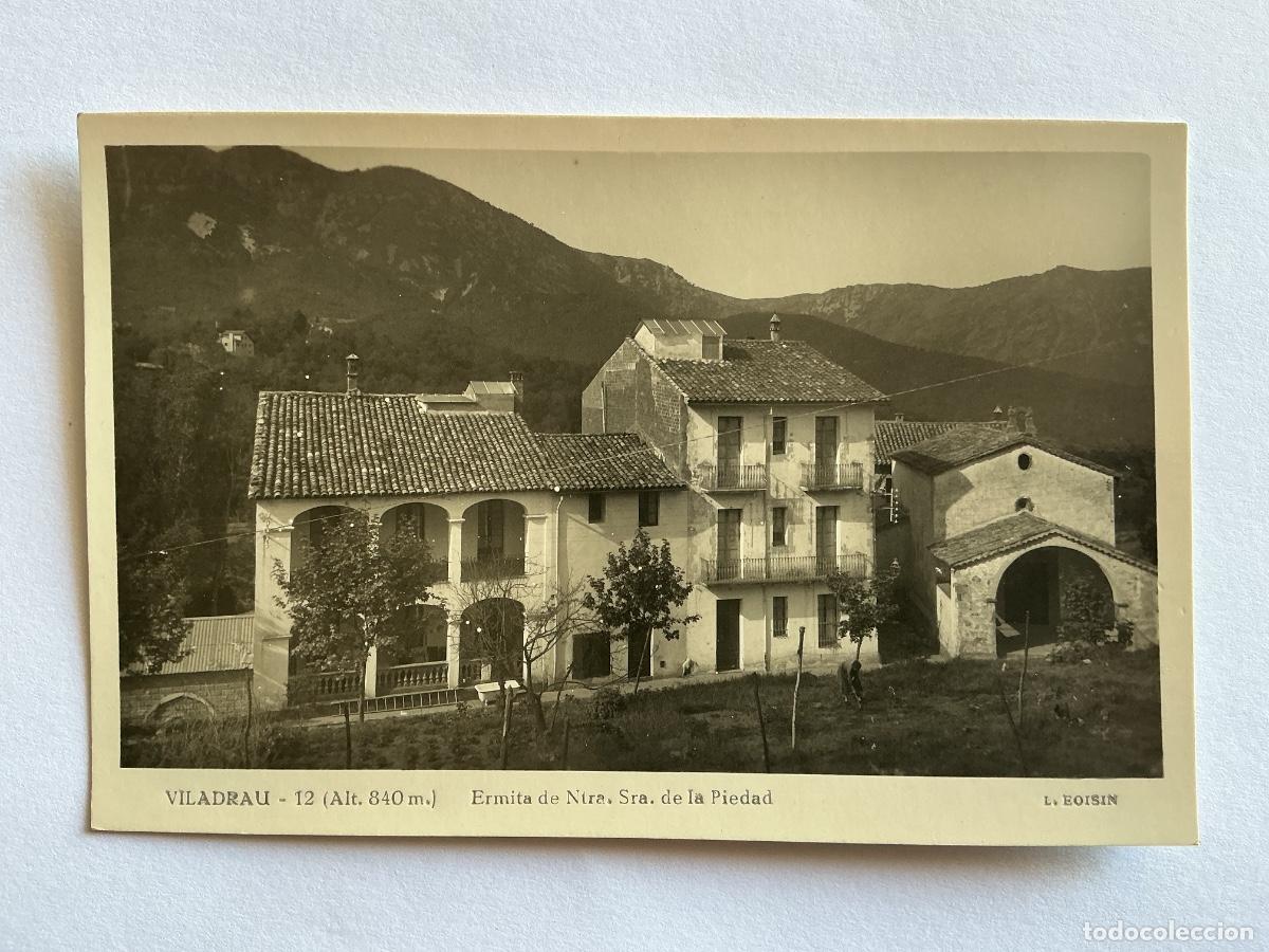 Cartes Postales: POSTAL FOTOGR&Aacute;FICA ROISIN 12 ERMITA NTRA. SRA. DE LA PIEDAD VILADRAU GERONA GIRONA
