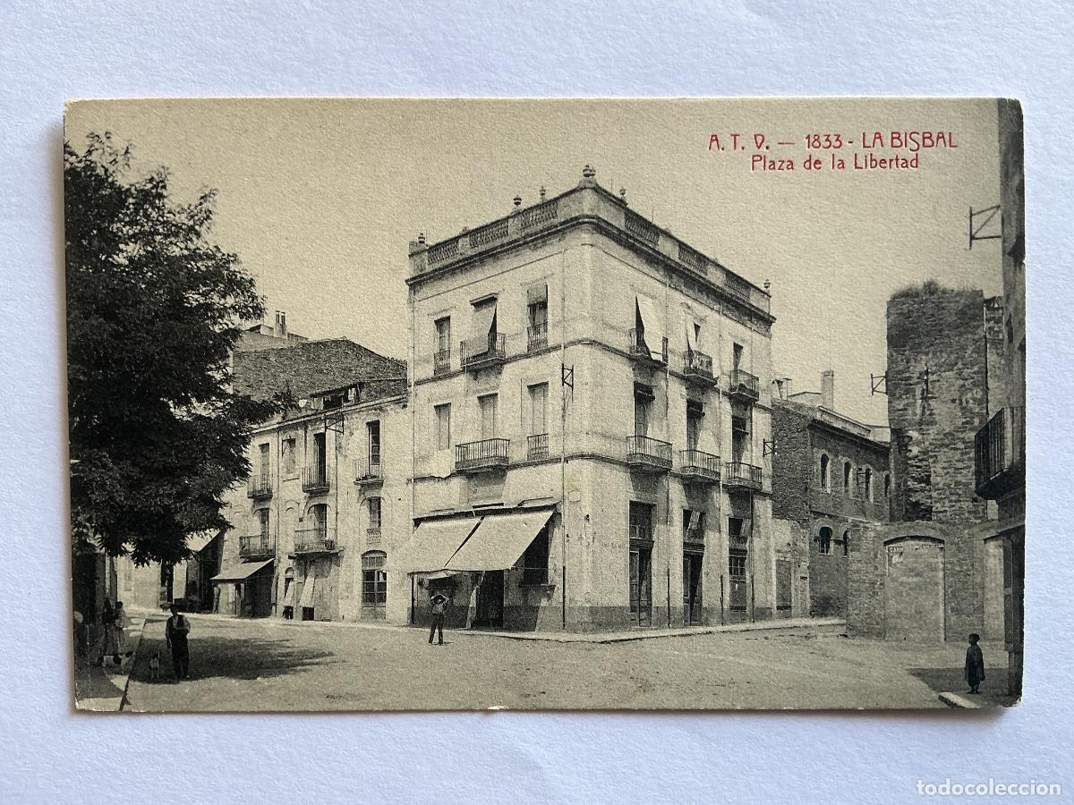 Postkarten: POSTAL A.T.V. 1833 PLAZA DE LA LIBERTAD LA BISBAL GERONA GIRONA