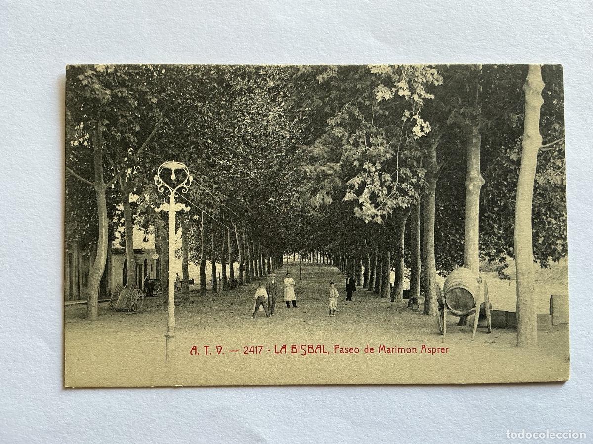Postais: POSTAL A.T.V. 2417 PASEO DE MARIMON ASPRER LA BISBAL GERONA GIRONA