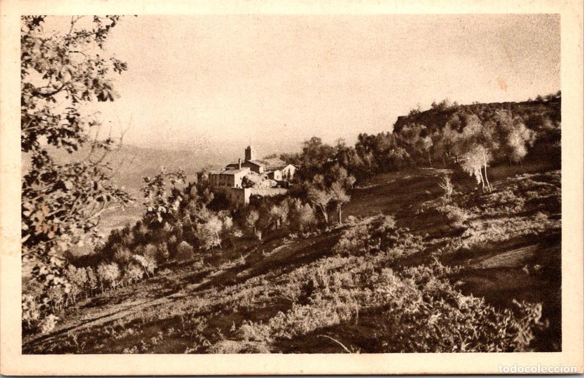 Postales: Santuari de Ntra. Sra. de la Font de la Salut - Vista del Santuari des del cam&iacute; de Vich - 140x90mm