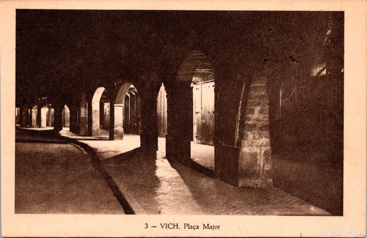 Postkarten: Vich - Pla&ccedil;a Major - TB - Huecograbado Mumbr&uacute; 3 - 139x90mm