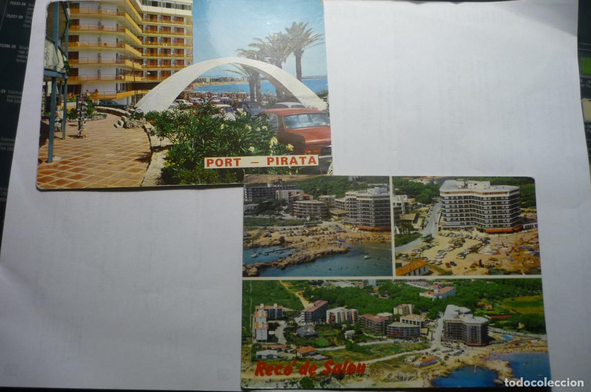 Postales: lote postales salou.-raco - port pirata &iexcl;&iexcl;1 escrita&iexcl;&iexcl; cm