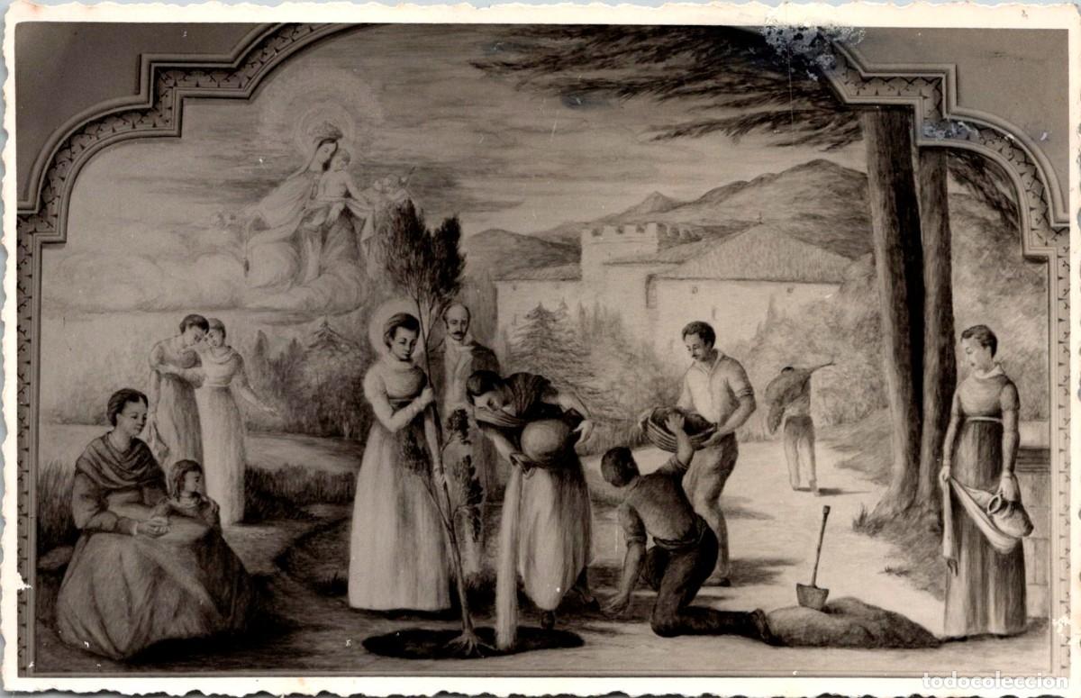 Postales: Vich - Manso Escorial - Pintura del Oratorio - Sin datos de edici&oacute;n - 135x87mm - In&eacute;dita en Todocole