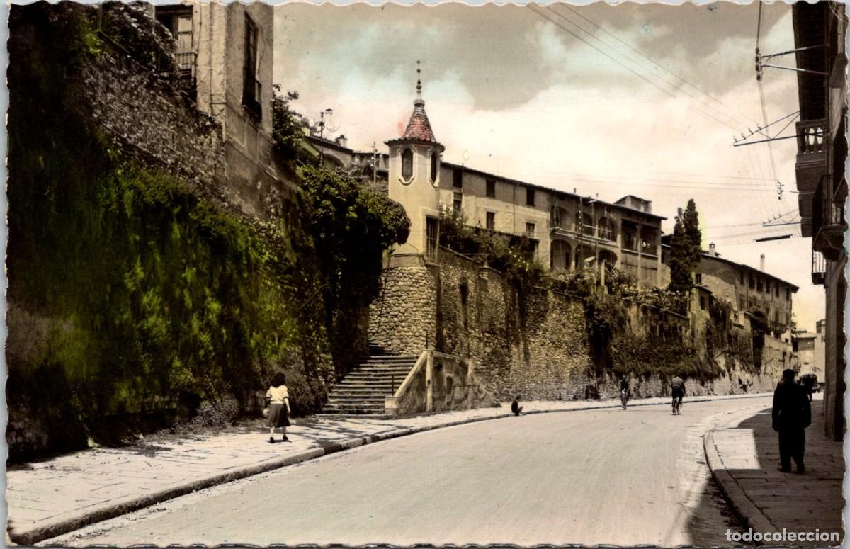 Postales: Vich - Murallas de Pedro IV - Garc&iacute;a Garrabella 8 - Coloreada - 139x89mm