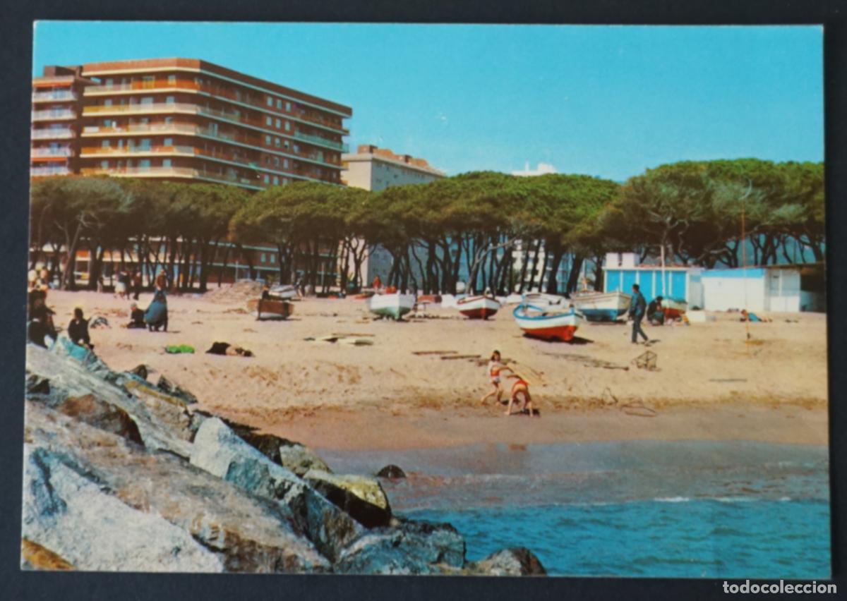Postales: Malgrat de Mar (Maresme) Playa. Postal sin circular editada el a&ntilde;o 1978