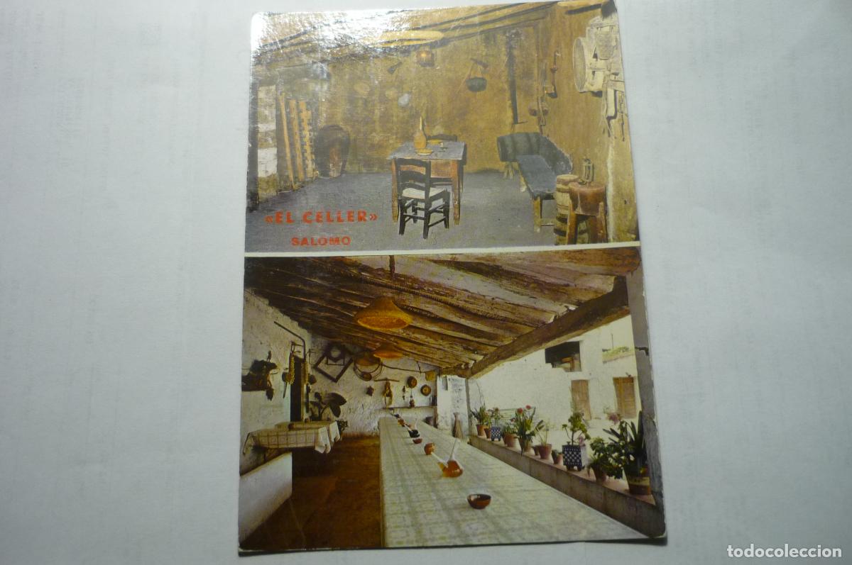 Postales: postal salomo restaurante el celler cm
