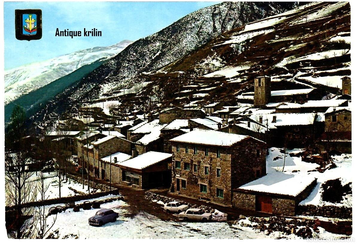Postales: SETCASES N&ordm; 5 PIRINEU CATAL&Aacute; / ESCUDO DE ORO / SIN FRANQUEAR