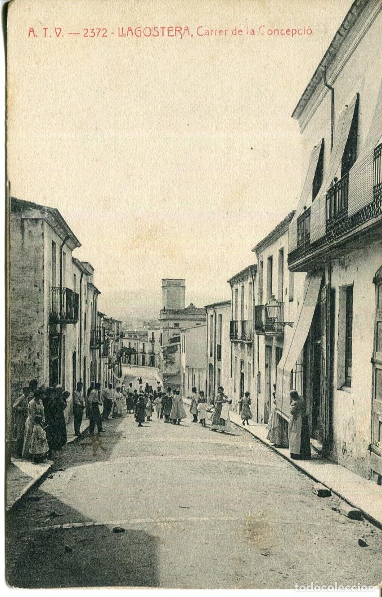 Postcards: LLAGOSTERA-CARRER DE LA CONCEPCI&Ograve; - ATV 2372
