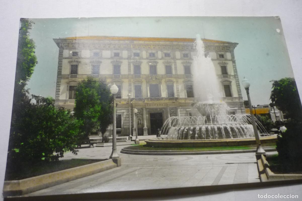 Postales: postal lerida coloreada gobierno civil y fuente escrita cm