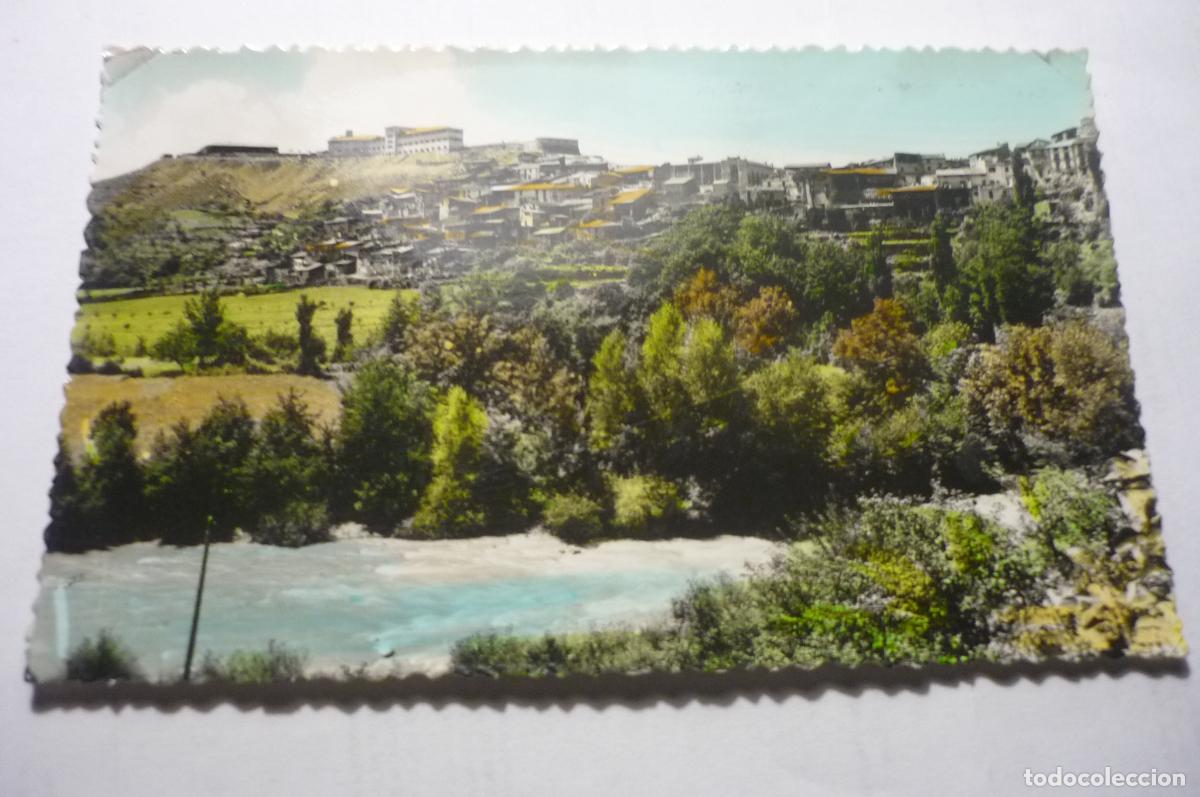 Postales: postal castellciutat,. general y cuarteles coloreada escrita cm