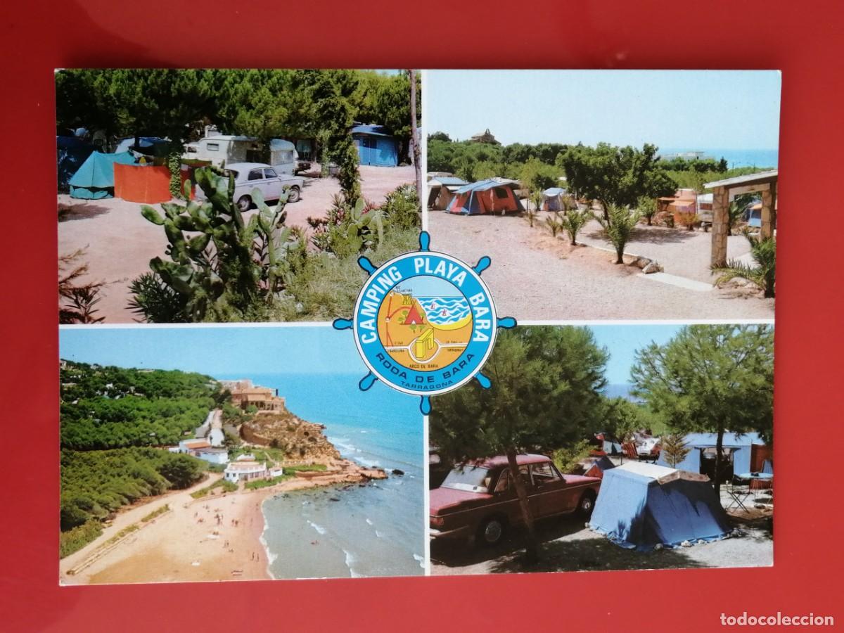 Postales: POSTAL 18502 NUEVA-RAYMOND 41 RODA DE BARA TARRAGONA CAMPING PLAYA BARA