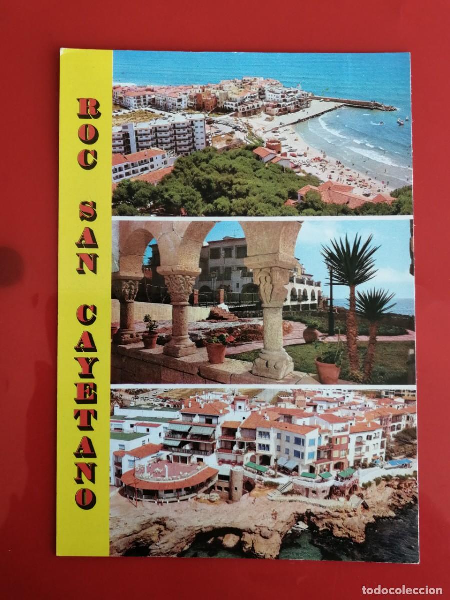 Postales: POSTAL 18503 NUEVA-RAYMOND 24 RODA DE BARA TARRAGONA ROC SAN CAYETANO PLAYA