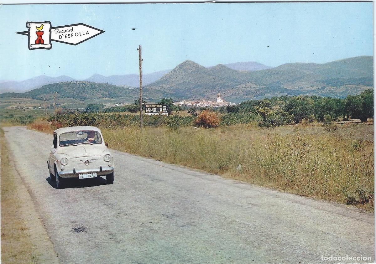 Postales: Sear 600 - Vista general de Espolla - Gerona (1967) Postal sin circular