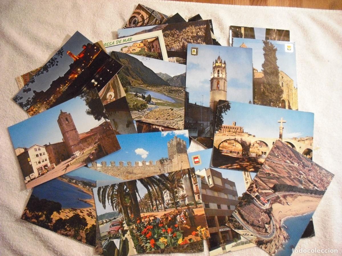 Postais: LOTE DE 30 POSTALES COLOR DE DIFERENTES LUGARES DE CATALU&Ntilde;A