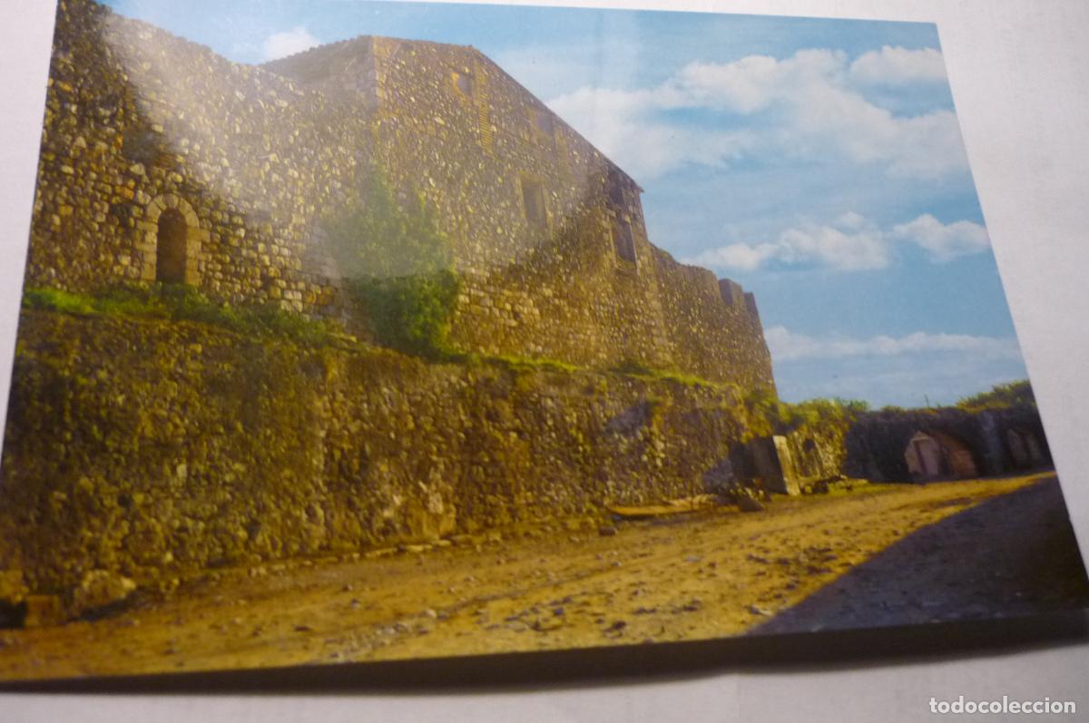 Postales: postal la selva del camp.-pared del castillo de paborde escrita cm