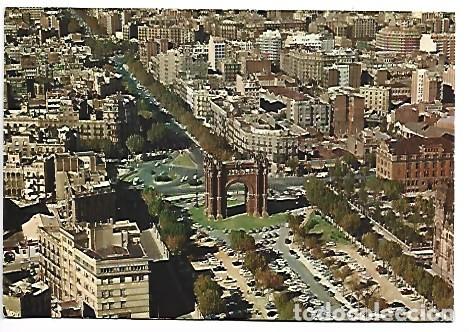Postales: ARCO DEL TRIUMFO - PASEO DE SAN JUAN.- BARCELONA