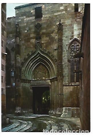 Postales: BARRIO GOTICO. CATEDRAL. PUERTA DE LA PIEDAD.- BARCELONA