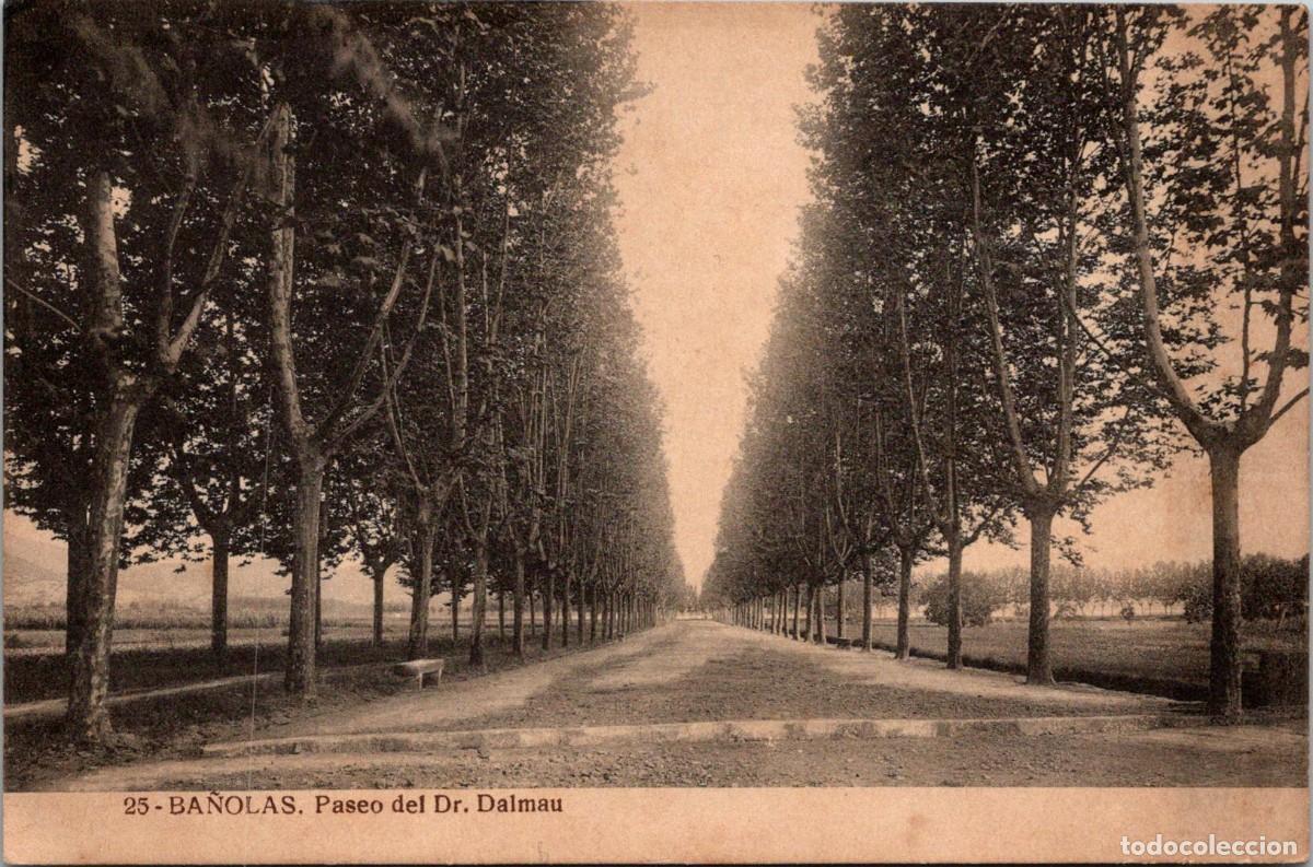 Postales: Ba&ntilde;olas - Paseo del Dr. Dalmau - Sin datos - 138x91mm