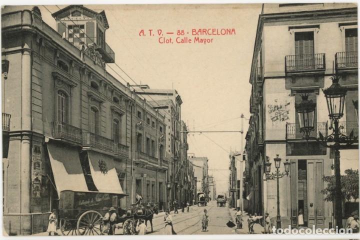 Postales: a11159 Barcelona Clot Calle Mayor Atv N&ordm;88 sc