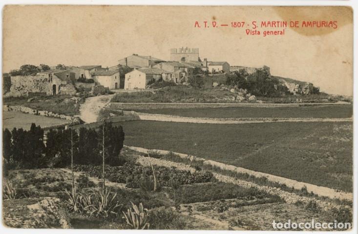 Postcards: a11164 sant marti d'empuries vista general atv n&ordm;1807 sc
