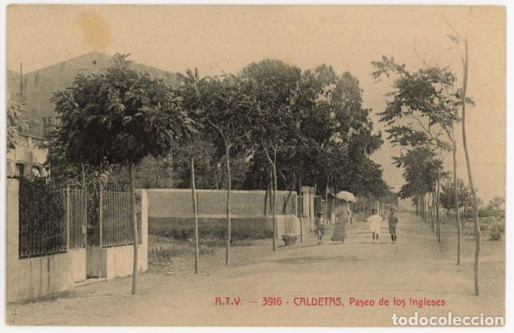Postales: a11169 caldetes paseo de los ingleses atv n&ordm;3916 sc