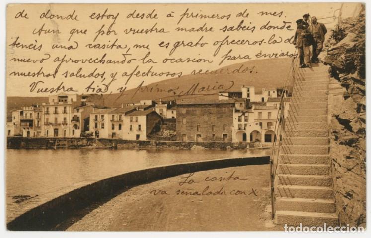 Postales: a11173 Cadaques Es Baluart roisin n&ordm;11 circulada 1932