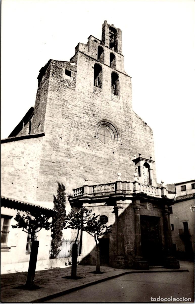 Postales: Ba&ntilde;olas - Iglesia Parroquial de Santa Mar&iacute;a del Turers - Ed. Fot. Bosch 35 - 143x92mm - In&eacute;dita en T