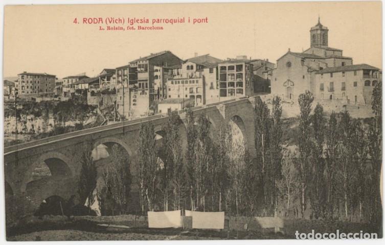 Postales: a11175 Roda De Ter Iglesia Parroquial Roisin N&ordm;4 sc